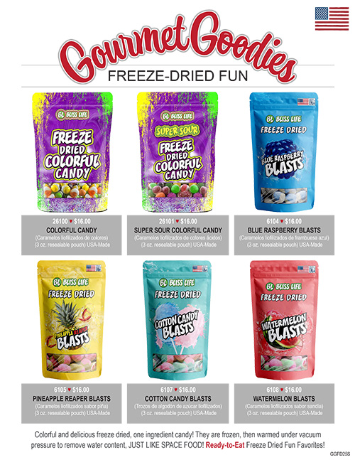 Gourmet Goodies Freeze-Dried Fun
