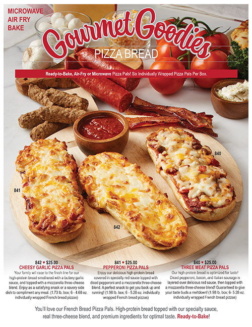 Gourmet Goodies Pizza Bread
